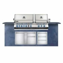 Napoleon Einbaugrill Prestige Pro 825, Edelstahl Inkl. Drehspieß -Grill Verkaufs-Shop 3ab78308efcbc39dc8830c92a622f598