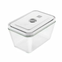 ZWILLING FRESH & SAVE Vakuumbox, L, Glas, Weiß