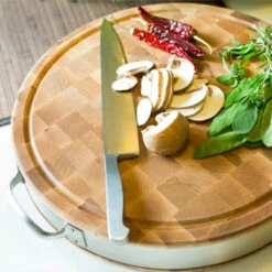 Boos Blocks Hackblock Mit Edelstahlring Stirnholz Classic, Ahorn Ø 38 Cm -Grill Verkaufs-Shop 7b22a681938b88408c941412aae4a330