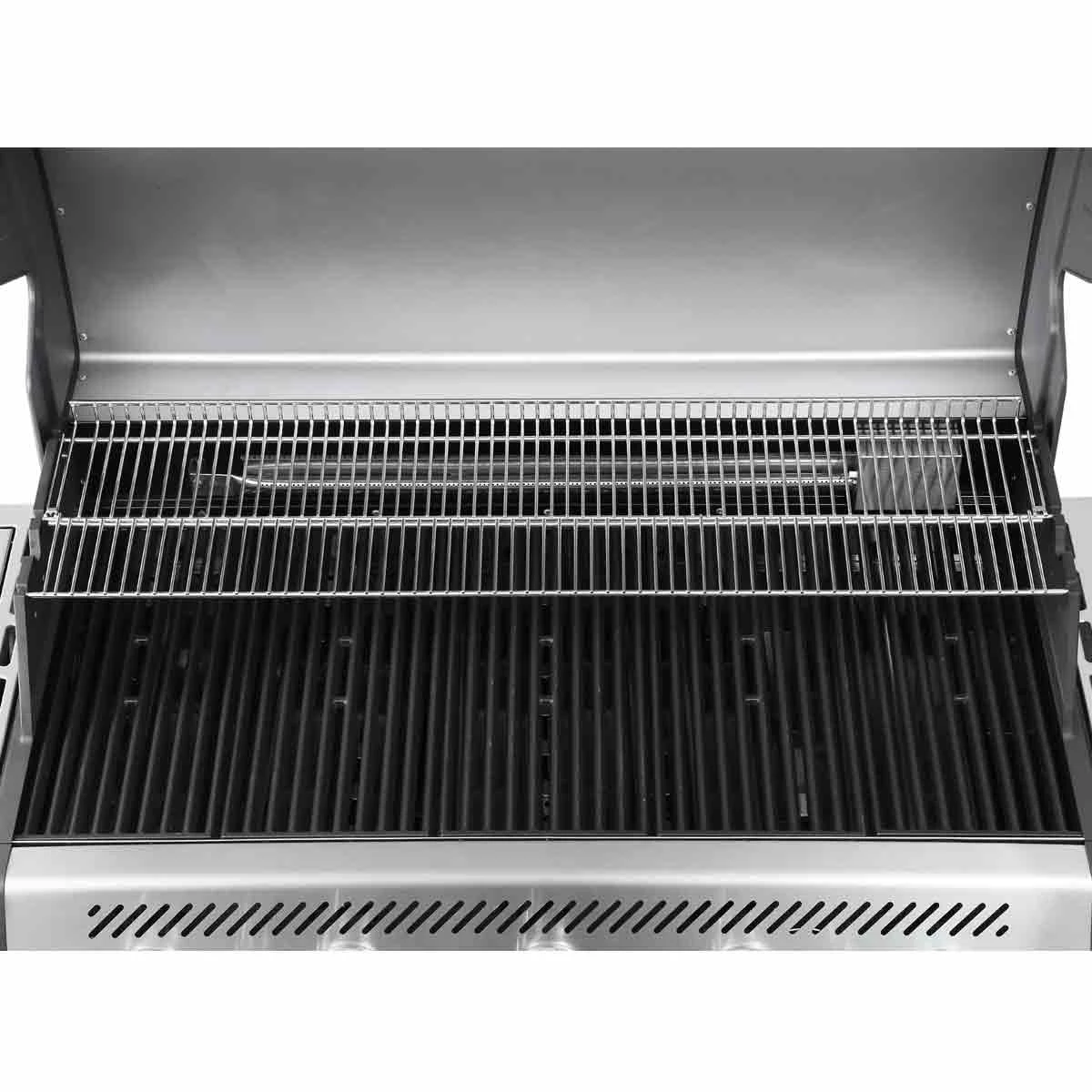 SANTOS S-518 Mit Seiten- & Heckbrenner, Edelstahl Inkl. Drehspieß, Rostheber & Silikonablage & Graviertes ZWILLING Pro Messer 12 SANTOS S-518 Mit Seiten- & Heckbrenner, Edelstahl Inkl. Drehspieß, Rostheber & Silikonablage & Graviertes ZWILLING Pro Messer – Bild 12