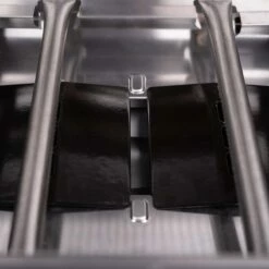 SANTOS S-418 All Black | Seiten- & Heckbrenner | Komplett Schwarz Inkl. Drehspieß, Rostheber & Silikonablage -Grill Verkaufs-Shop 892474445bab42401d34271bd4269c11