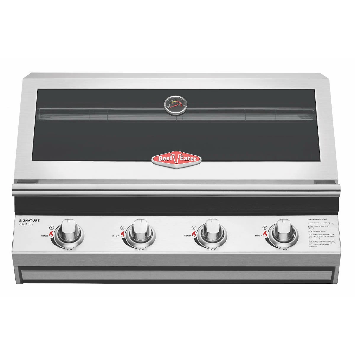 BeefEater 2000S Serie Einbaugrill Mit 4 Brennern 2 BeefEater 2000S Serie Einbaugrill Mit 4 Brennern – Bild 2