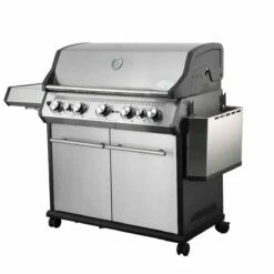 SANTOS S-518 Mit Seiten- & Heckbrenner, Edelstahl Inkl. Drehspieß, Rostheber & Silikonablage & Graviertes ZWILLING Pro Messer 18 SANTOS S-518 Mit Seiten- & Heckbrenner, Edelstahl Inkl. Drehspieß, Rostheber & Silikonablage & Graviertes ZWILLING Pro Messer -Grill Verkaufs-Shop a27770200f45b67a6d82d6a622b59266