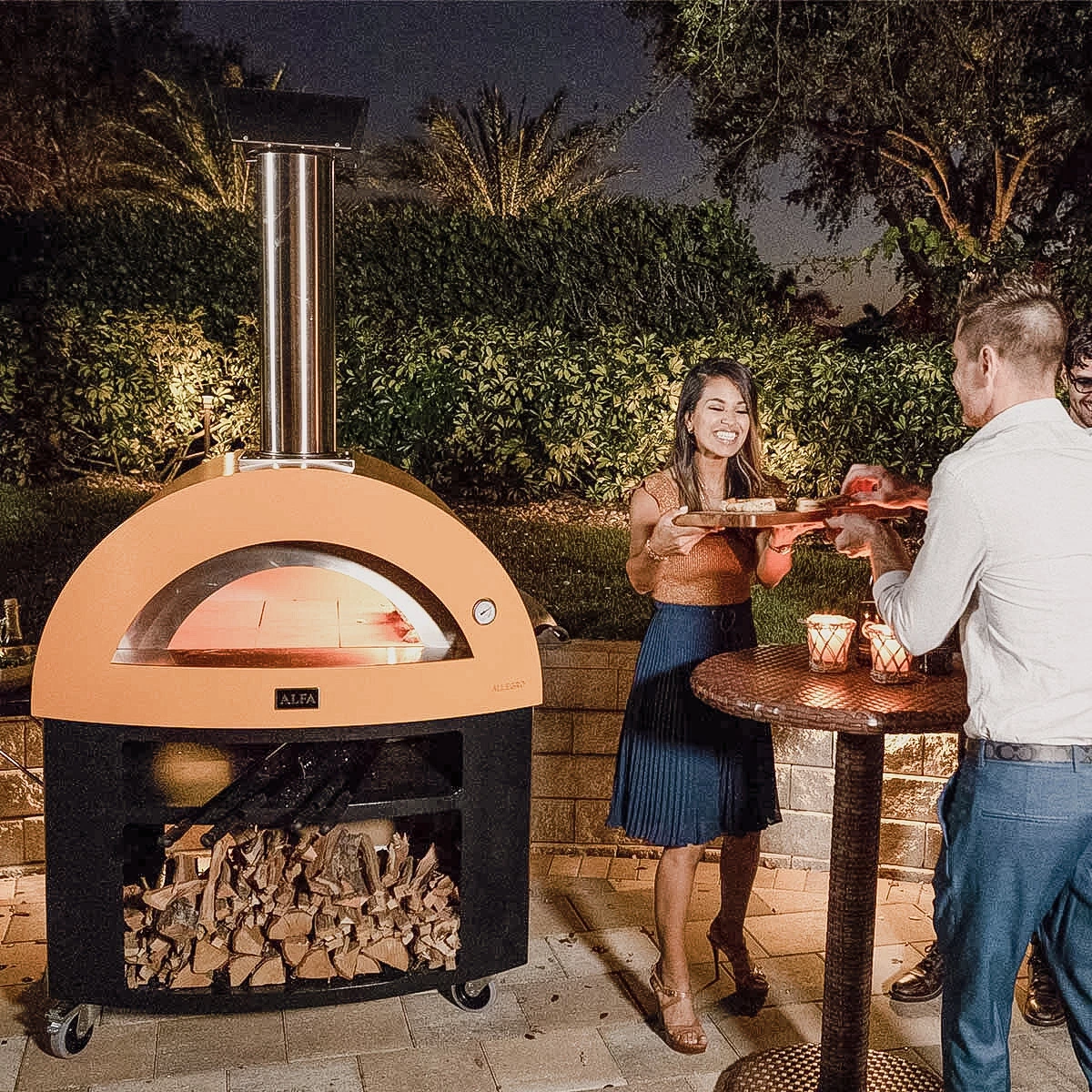 Alfa Forni Unterbau Für Pizzaofen Allegro Moderno, Schwarz 2 Alfa Forni Unterbau Für Pizzaofen Allegro Moderno, Schwarz – Bild 2