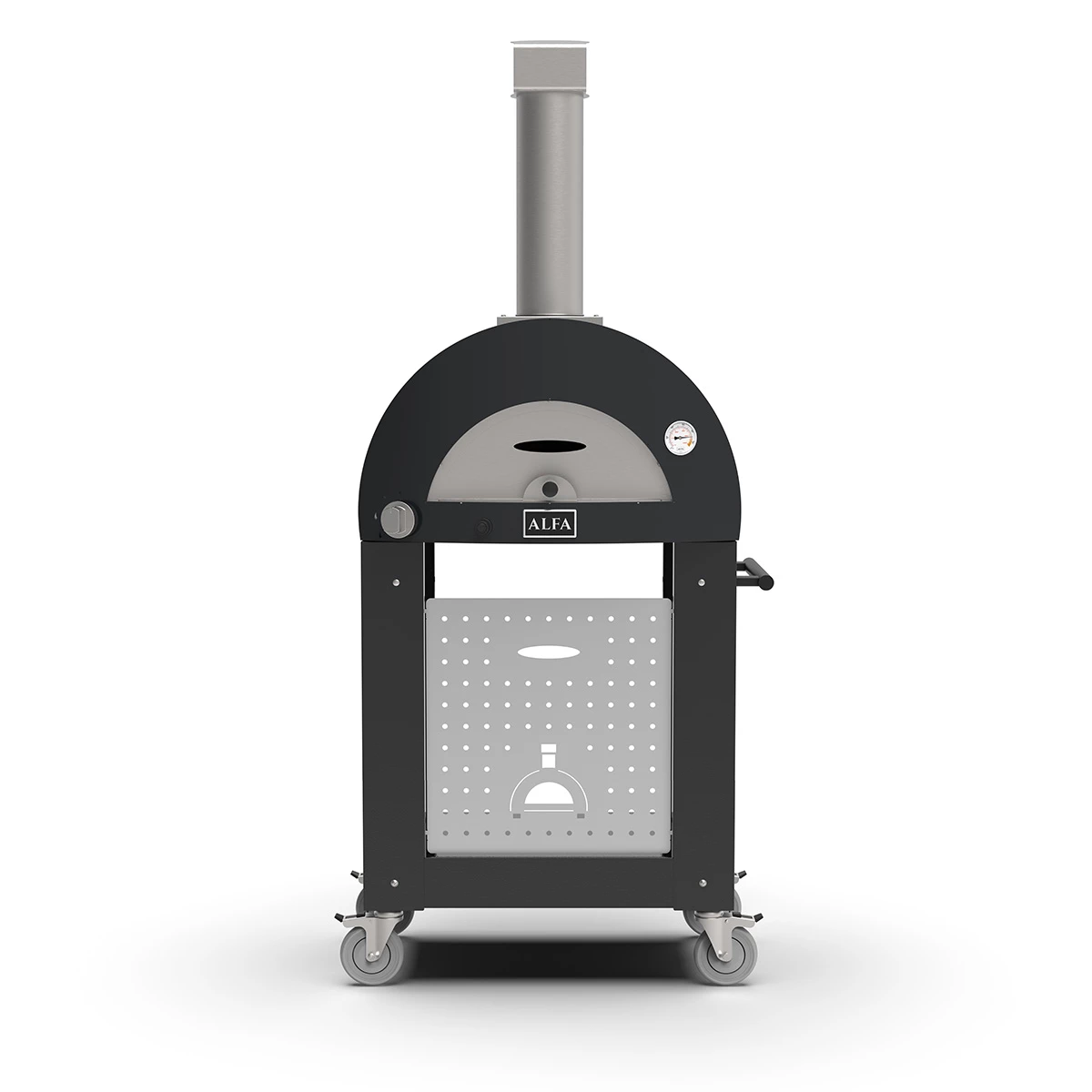 Alfa Forni Unterbau Für Pizzaofen Nano (Moderno 1 Pizza), Schwarz 1 Alfa Forni Unterbau Für Pizzaofen Nano (Moderno 1 Pizza), Schwarz