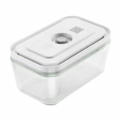 ZWILLING FRESH & SAVE Vakuumbox, M, Glas, Weiß