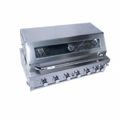 SANTOS Free P-610 Einbaugrill, Edelstahl, Inkl. Gussplatte Und Drehspieß -Grill Verkaufs-Shop ba961d93631e144bcf277df22c62861b