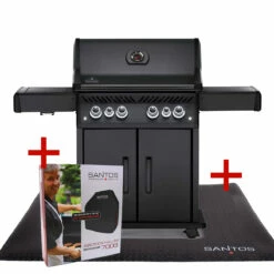 Napoleon Rogue SE 525 Limited Edition, Mit Gussrosten, Matt-schwarz Inkl. Grillmatte & Abdeckhaube -Grill Verkaufs-Shop d2a3dc160074242f1d73dd2d90188a62