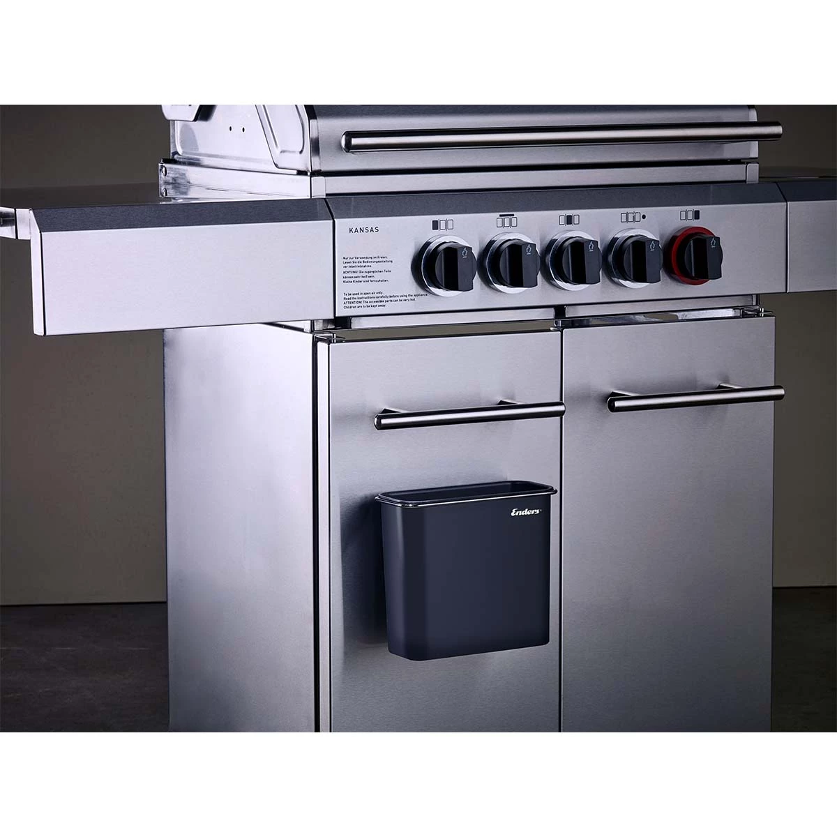 Enders Abfallbehälter XL - Grill Mags 2 Enders Abfallbehälter XL - Grill Mags – Bild 2