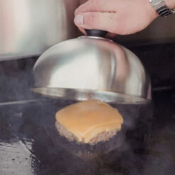 SANTOS Grillglocke Edelstahl, 2er Set -Grill Verkaufs-Shop f5f090e105360daff3265eeaaea6458e