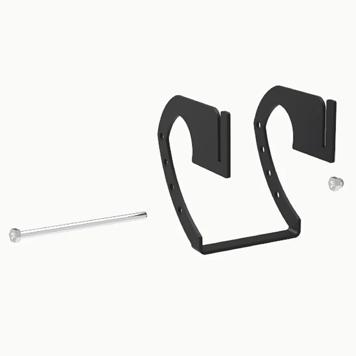 Knister Grill Fahrradhalterung Schwarz 3 Knister Grill Fahrradhalterung Schwarz – Bild 3