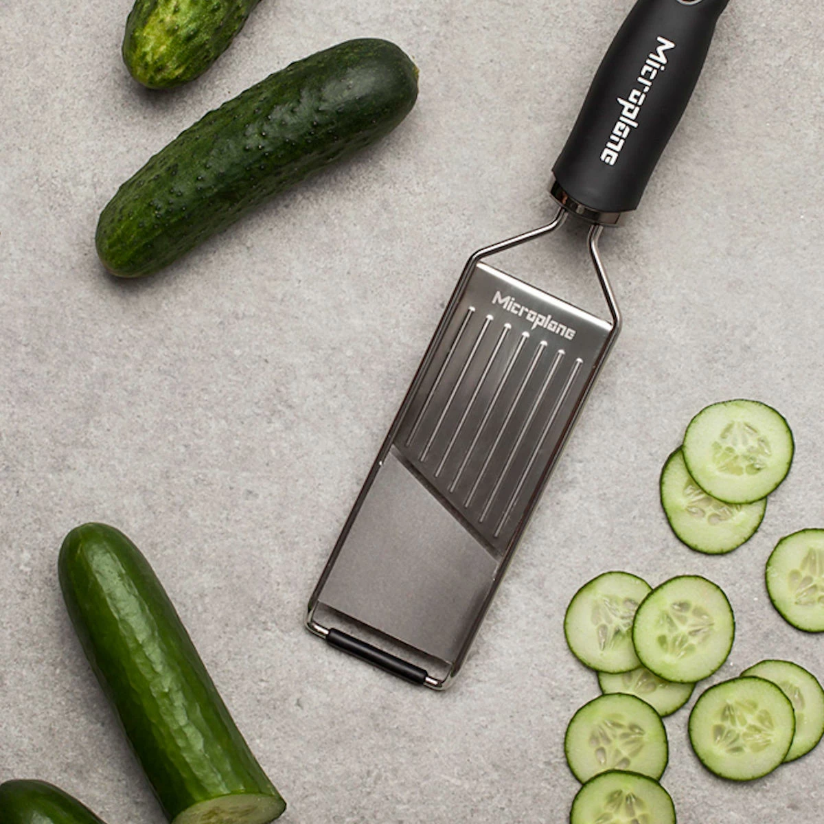 Microplane Gourmet Profi-Gemüsehobel, Schwarz 2 Microplane Gourmet Profi-Gemüsehobel, Schwarz – Bild 2