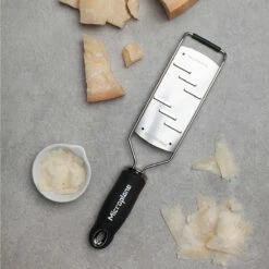 Microplane Gourmet Reibe Große Raspel, Schwarz