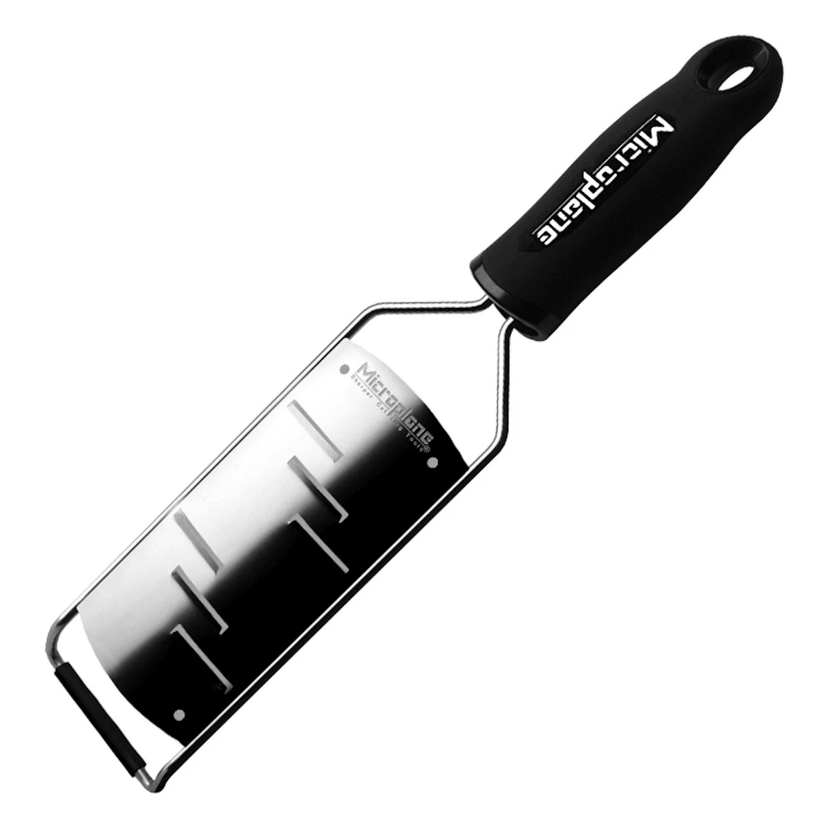 Microplane Gourmet Reibe Große Raspel, Schwarz 2 Microplane Gourmet Reibe Große Raspel, Schwarz – Bild 2