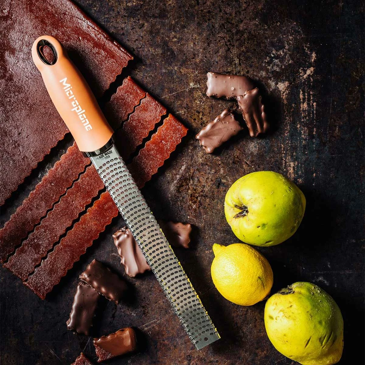 Microplane Premium Reibe / Zester, Zimt Orange 3 Microplane Premium Reibe / Zester, Zimt Orange – Bild 3