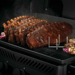 Napoleon Edelstahl Spare-Rib-Halter, Verstellbar