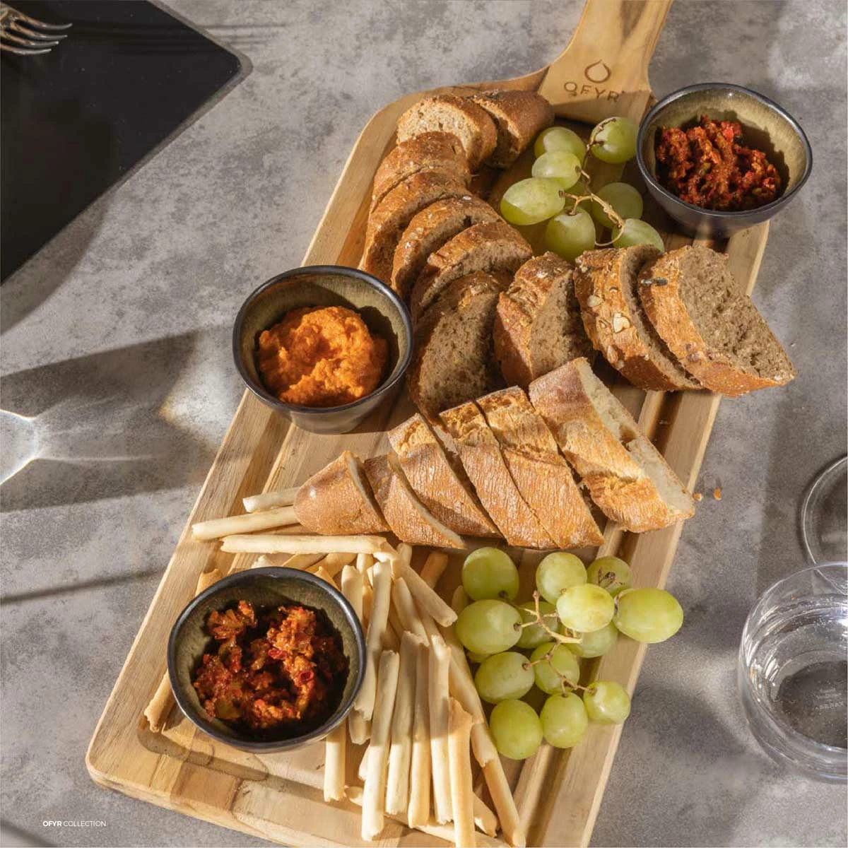 OFYR Servierbretter Teakholz, 3er Set 1 OFYR Servierbretter Teakholz, 3er Set