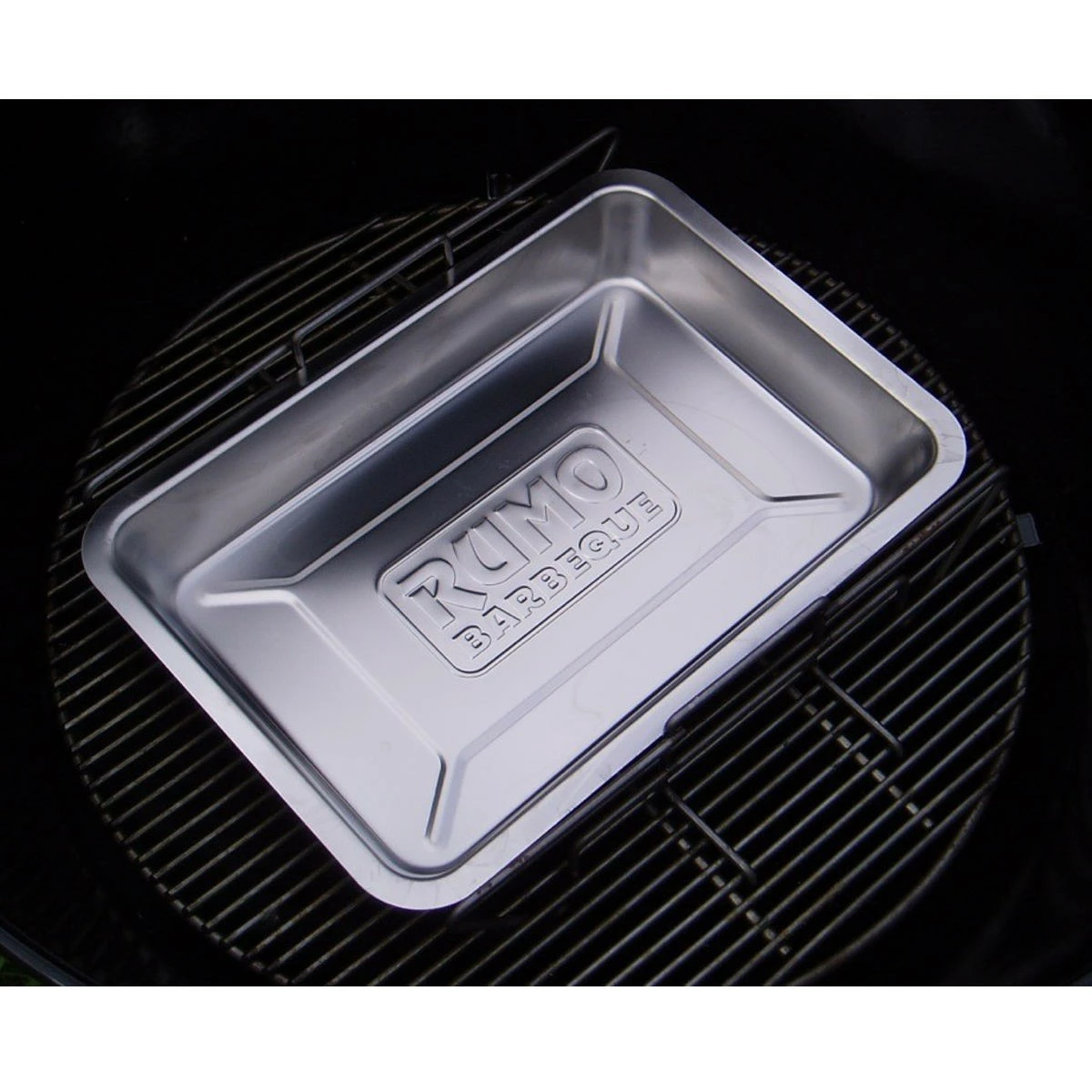 Edelstahl Tropf- U. Marinadenschale, Wiederverwendbar 2 Edelstahl Tropf- U. Marinadenschale, Wiederverwendbar – Bild 2