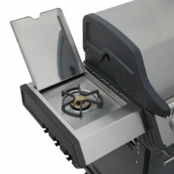 SANTOS S-401 Mit Seitenkocher, Schwarz, Inkl. Rostheber -Grill Verkaufs-Shop santos gasgrill s 401 mit seitenkocher schwarz 3be6dc028e5bcc155be532cb408ee6f5