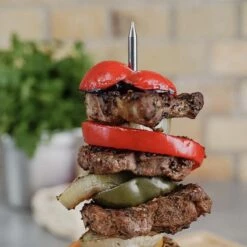 SANTOS Gyrosspieß Vertikal Edelstahl, 3-teilig -Grill Verkaufs-Shop santos gyrosspie vertikal edelstahl 3 teilig 69ad669ab0baad9cd91b0f477474e000